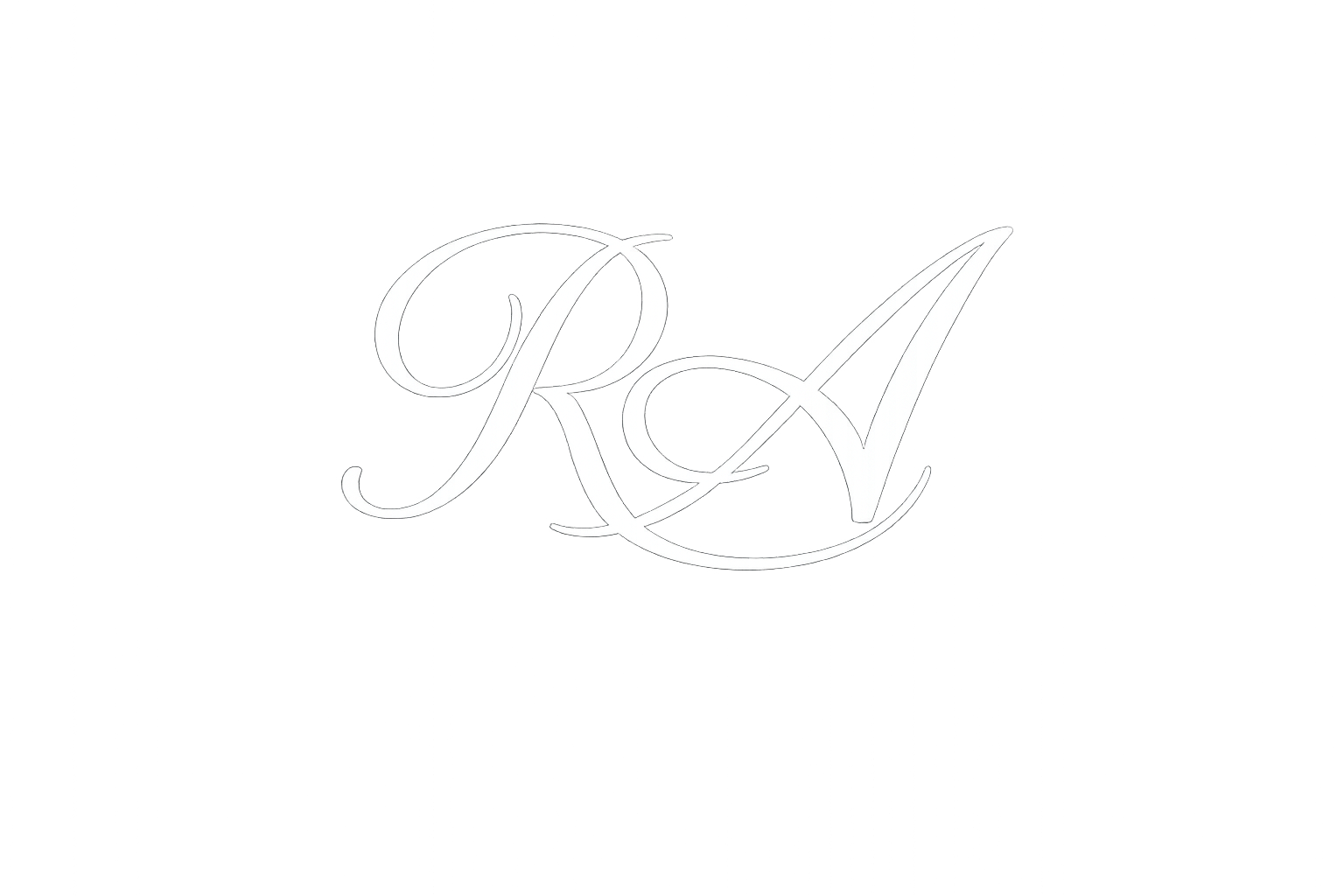 Rhom and Alex Monogram
